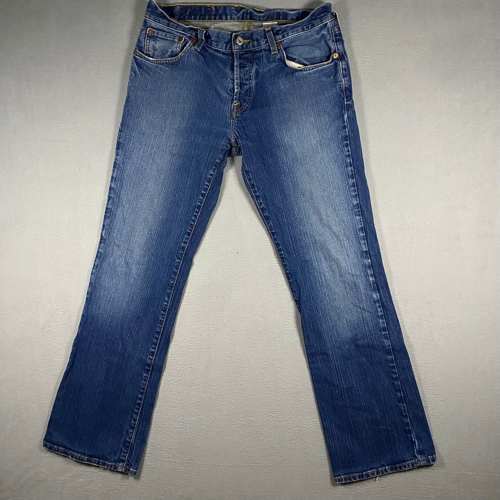 Lucky Brand Billie Jeans Medium Wash Button Fly Distressed Denim V1YV031-HPS-1‎